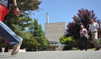 Central nuclear de Santa María de Garoña (Burgos).