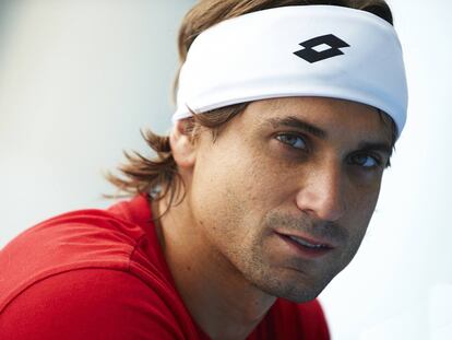 David Ferrer, el mes pasado en Valencia.