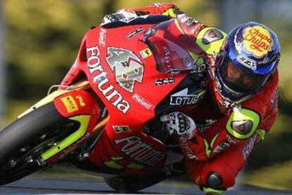 Jorge Lorenzo, durante los entrenamientos libres en el circuito de Melbourne.