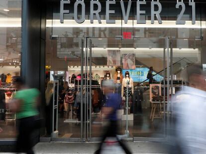 Tienda Forever 21 en Nueva York, EE UU.