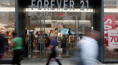 Tienda Forever 21 en Nueva York, EE UU.