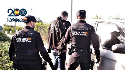 Operación contra el narcotráfico desarrollada en marzo en Murcia en una imagen facilitada por la Policía Nacional.