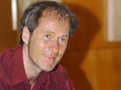 El director Hubert Sauper, en Madrid.