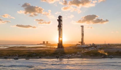 Vane Starship de SpaceX ensamblada