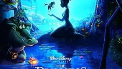 Cartel de Tiana y el sapo