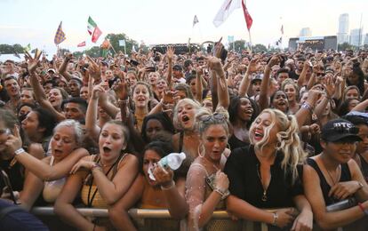 Asistentes al Austin City Limits Music Festival.