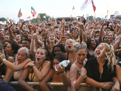 Asistentes al Austin City Limits Music Festival.