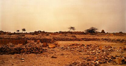 'Graveyard' (2001), fotografía de Richard Billingham.