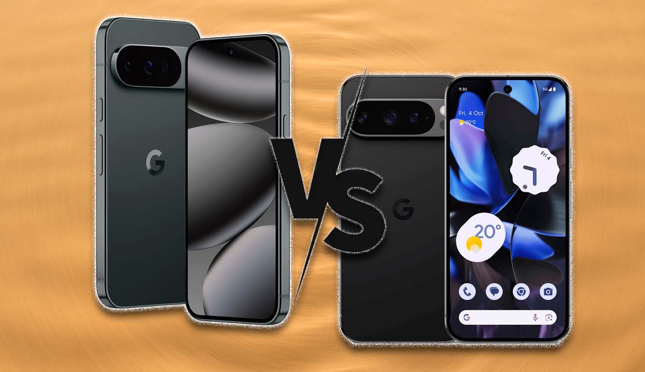 Teléfonos Google Pixel 10 Pro vs Pixel 9 Pro