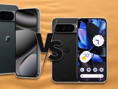Comaprativa de los teléfonos Google Pixel 10 Pro vs Pixel 9 Pro