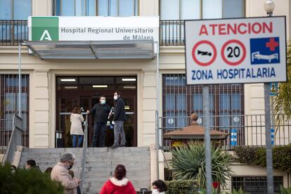 Brote covid sanitarios Malaga