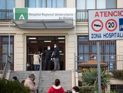 Brote covid sanitarios Malaga