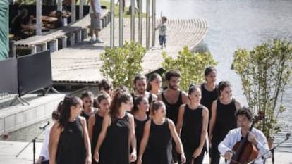 Activitats de la Merc&egrave; al parc de la Trinitat. 