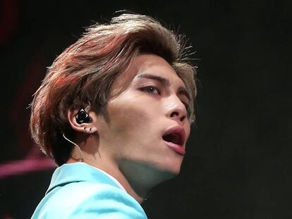 Jonghyun, vocalista de Shinee, em uma imagem de arquivo.