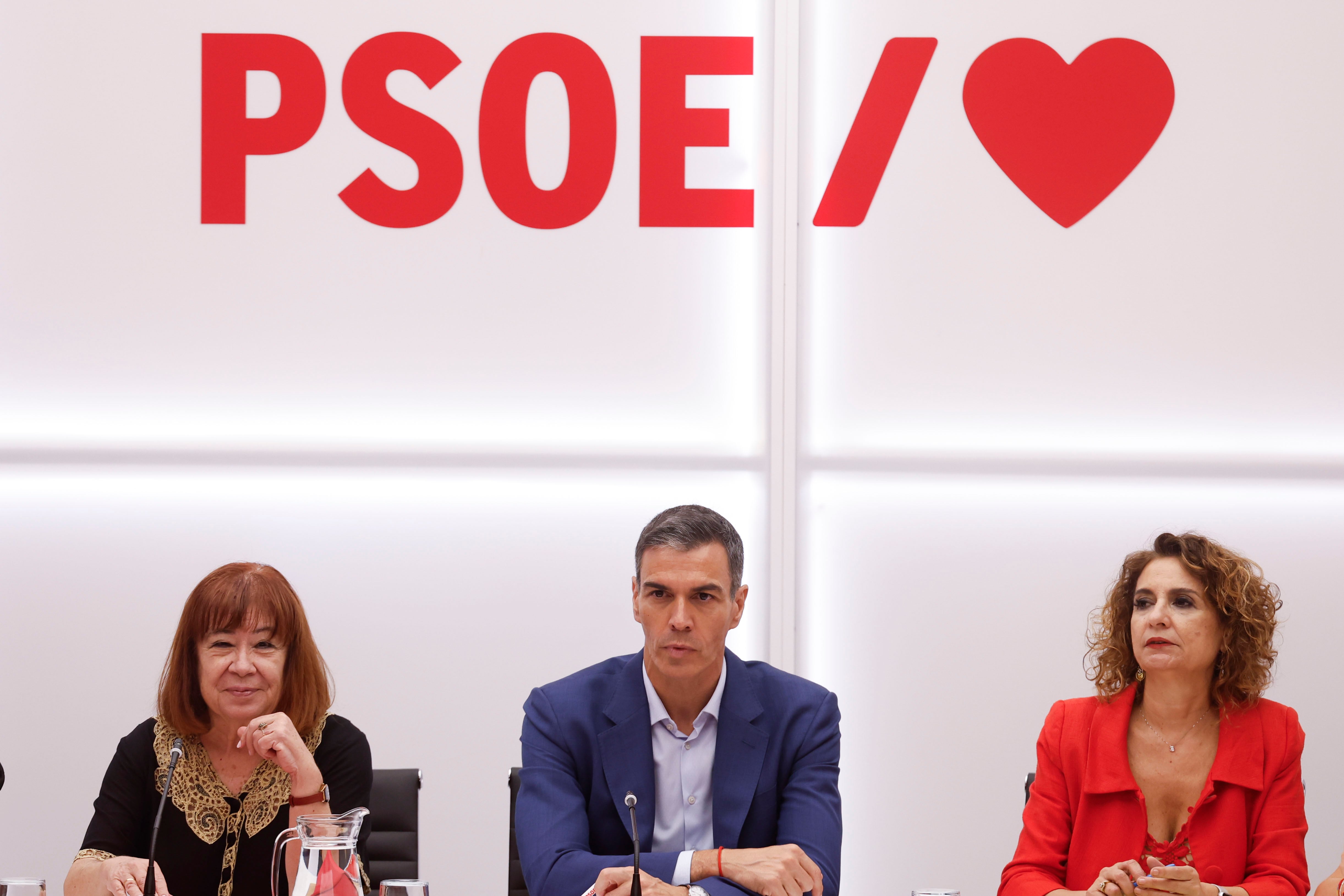 El PSOE elude el debate interno en una reunión de la ejecutiva sin referencias a Zapatero y Leire Díez