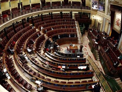 Pleno del Congreso celebrado el pasado 25 de marzo.