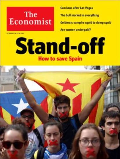 Portada de 'The Economist', del pasado 7 de octubre.