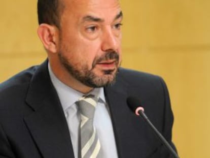 Miguel Ángel Villanueva, durante la rueda de prensa tras la Junta de Gobierno.