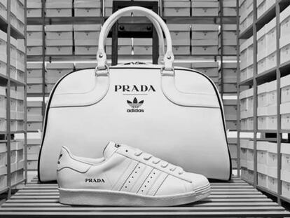 Colaboración entre Prada y Adidas