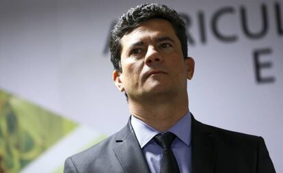 Ministro Sergio Moro em 16 de outubro de 2019. 