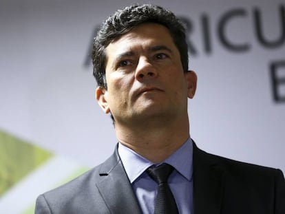 Ministro Sergio Moro em 16 de outubro de 2019. 