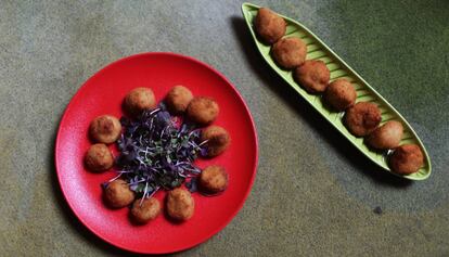 Croquetas de Nubel, unas de las mejor reseñadas en la web Croquetas en Madrid.