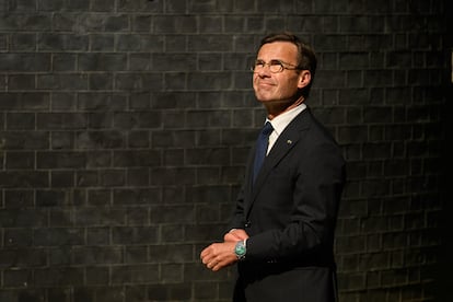 El primer ministro sueco, Ulf Kristersson. 