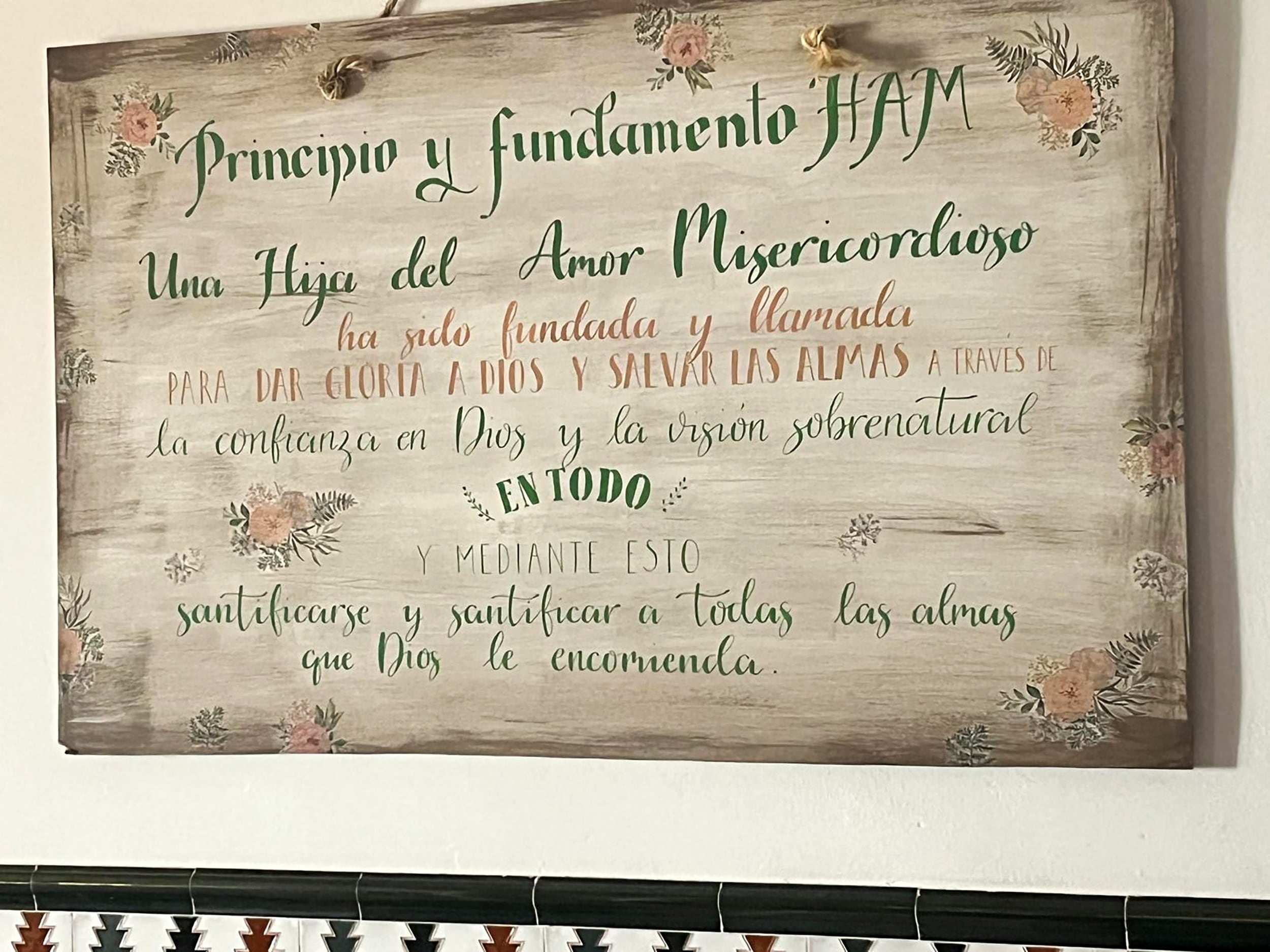 Hermanos del Amor Misericordioso (HAM) de Getafe en Madrid. Imagen cedida por una de las víctimas.