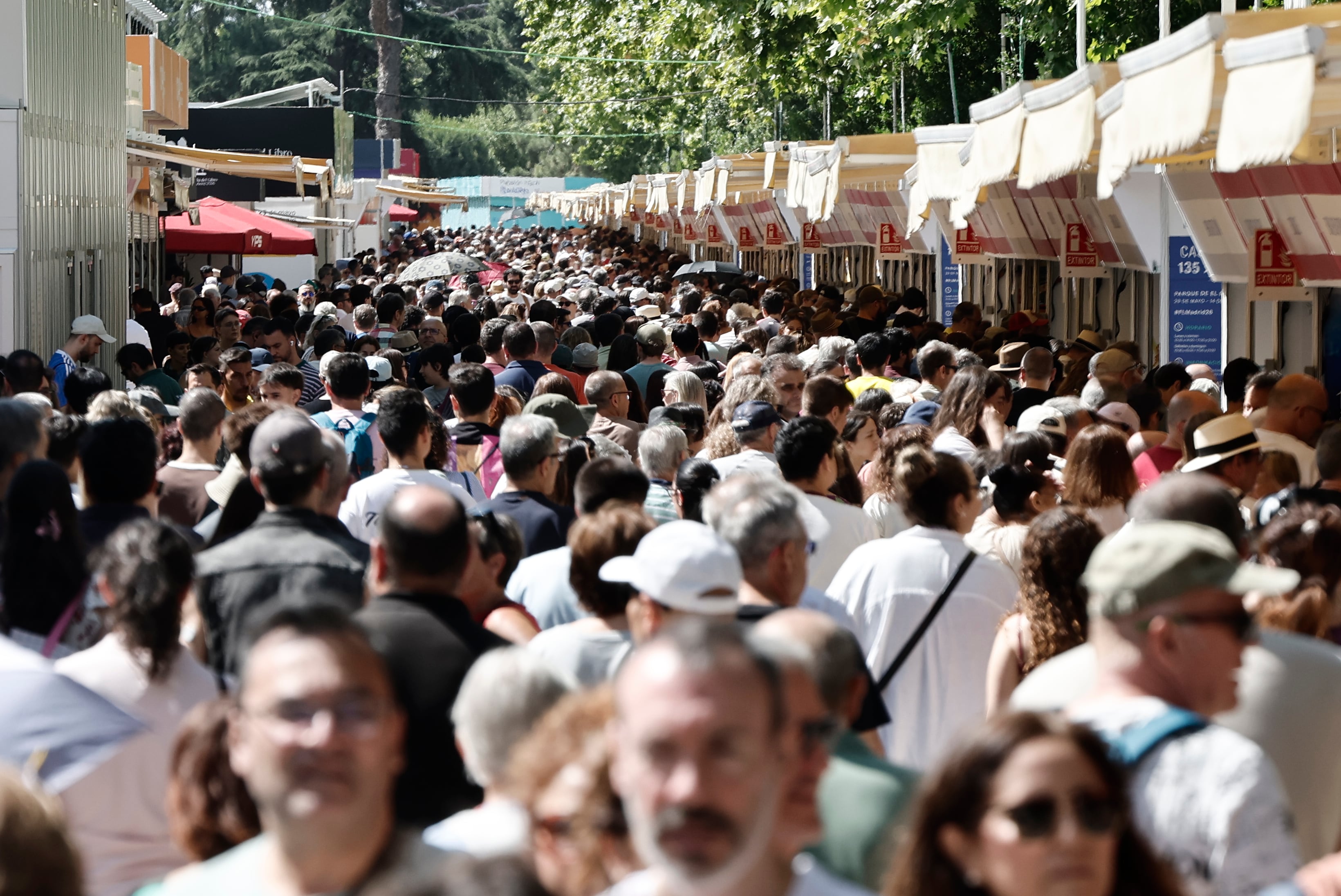 La Feria del Libro de Madrid reduce su facturación a 7,26 millones de euros por las “dificultades” para acceder al centro de la ciudad