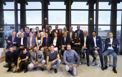 Todo el equipo de la cadena SER, en la presentación de la nueva temporada.
