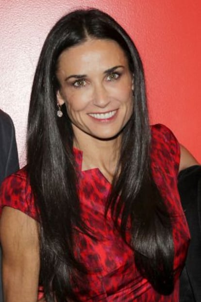 Demi Moore en Nueva York, el 17 de octubre de 2011. 