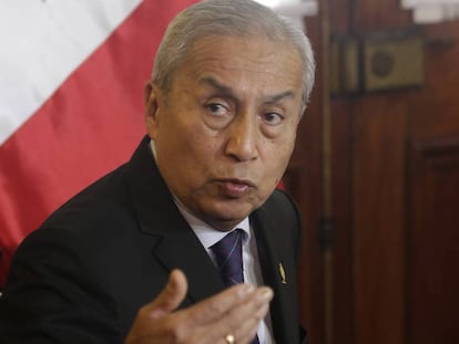 El fiscal general de Perú, Pedro Chávarry.