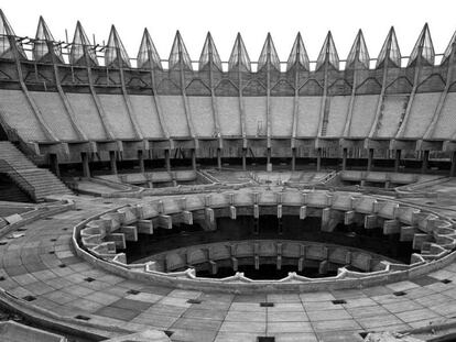 El Centro de Restauraciones de Madrid, construido a principios de los sesenta.