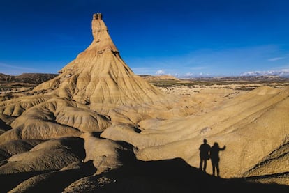 El cabezo Castildetierra en las Bardenas Reales.