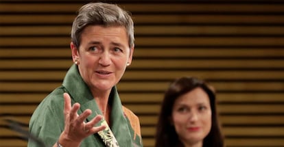 La comisaria europea de Competencia, Margrethe Vestager.