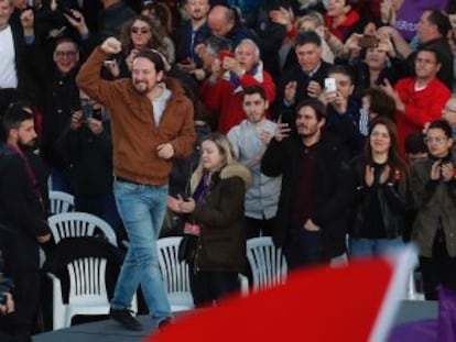 El candidato alerta en un tono muy duro de la posible alianza entre PSOE y Ciudadanos