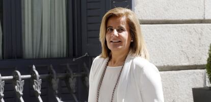 La ministra de Empleo y Seguridad Social, F&aacute;tima B&aacute;&ntilde;ez. 