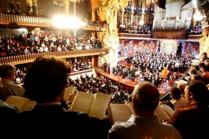 'Mesías' participativo en el Palau de la Música.