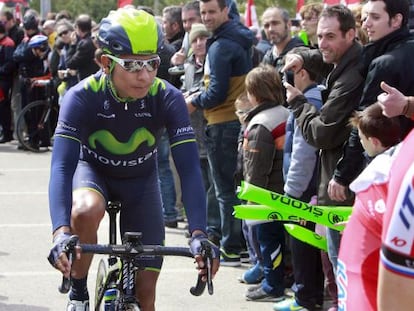 Nairo Quintana, durante la Volta a Catalunya 2014