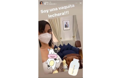 La ministra chilena Izkia Siches en una publicación en su cuenta de instagram. 