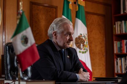 Santiago Creel durante la entrevista con EL PAÍS. 