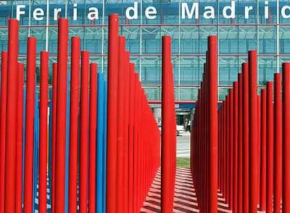 Entrada principal del recinto ferial de Ifema.