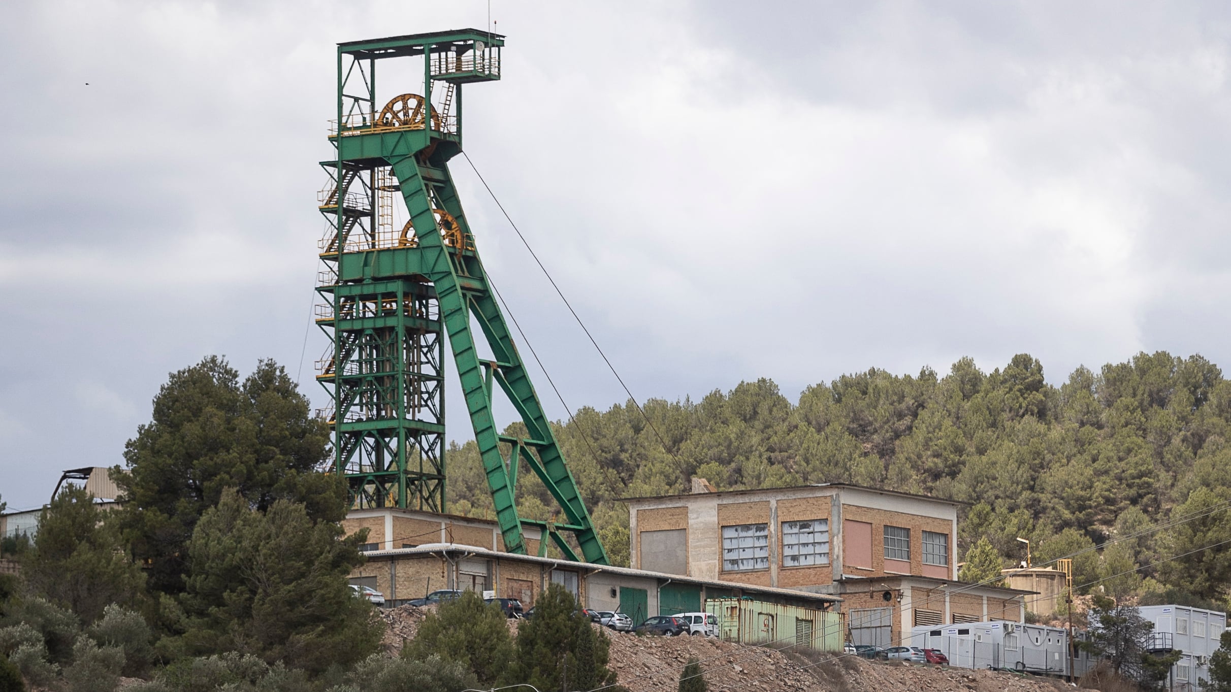 La mina de potasa de Cabanasses que gestiona ICL Iberia (antigua Iberpotash) donde el pasado 9 de marzo murieron tres geólogos.