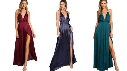 vestido largo de noche