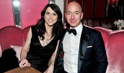 Jeff y MacKenzie Bezos.