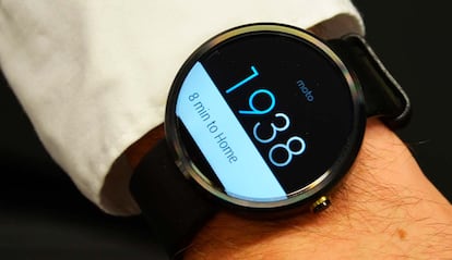 Diseño del reloj Moto 360