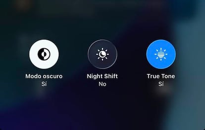 Modo oscuro en iOS 26