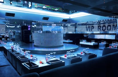 Discoteca VipRoom, en St-Tropez.