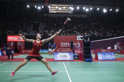 En el bádminton, explica Anders Thomsen, entrenador de Carolina, hay cuatro aspectos fundamentales: técnico, táctico, físico y mental.