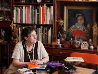 La Premio Nacional de Poesía 2011, Francisca Aguirre, en una foto de archivo